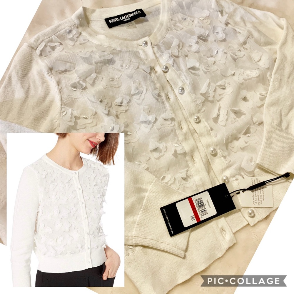 NWT Karl Lagerfeld Sweater